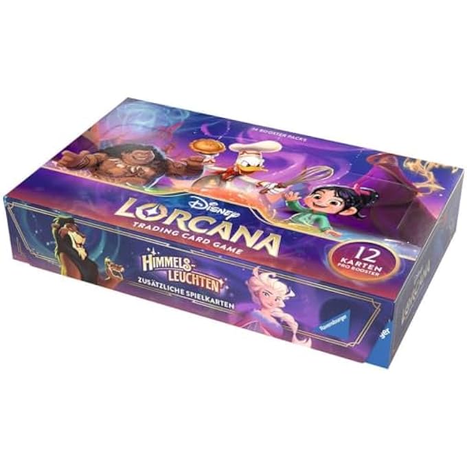 rayihni DISNEY LORCANA TCG: HIMMELSLEUCHTEN - BOOSTER DISPLAY MIT 24 BOOSTER PACKS (DEUTSCH) - Image 1
